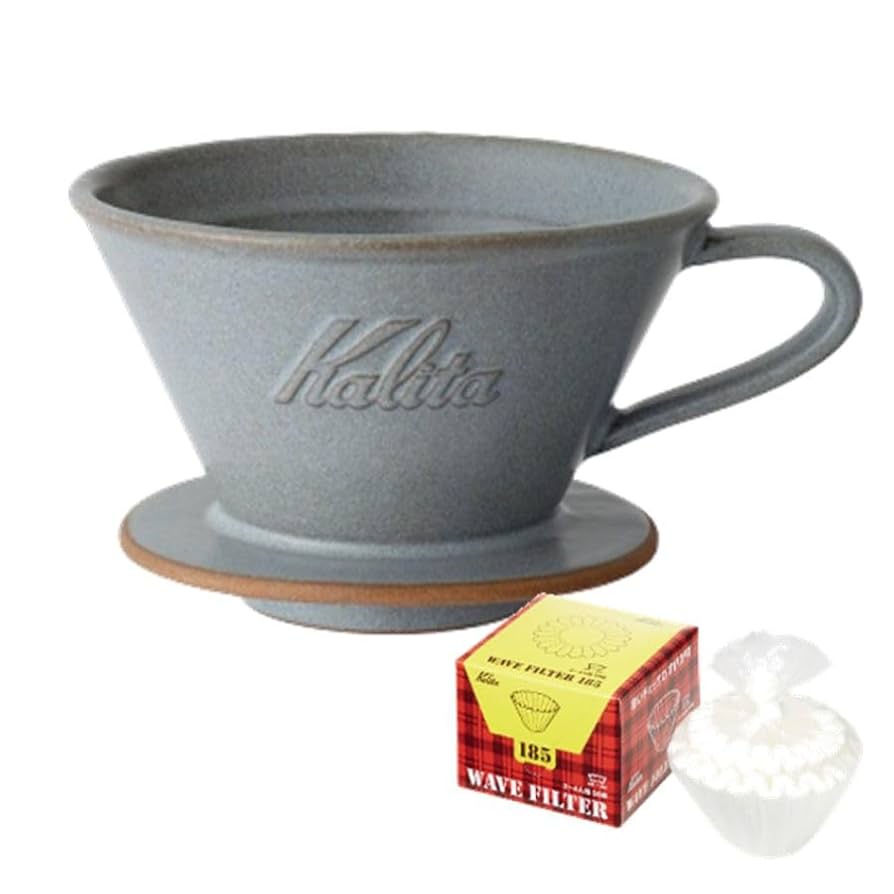 Amazon | Kalita カリタ 美濃焼 × ウェーブドリッパー MI 185